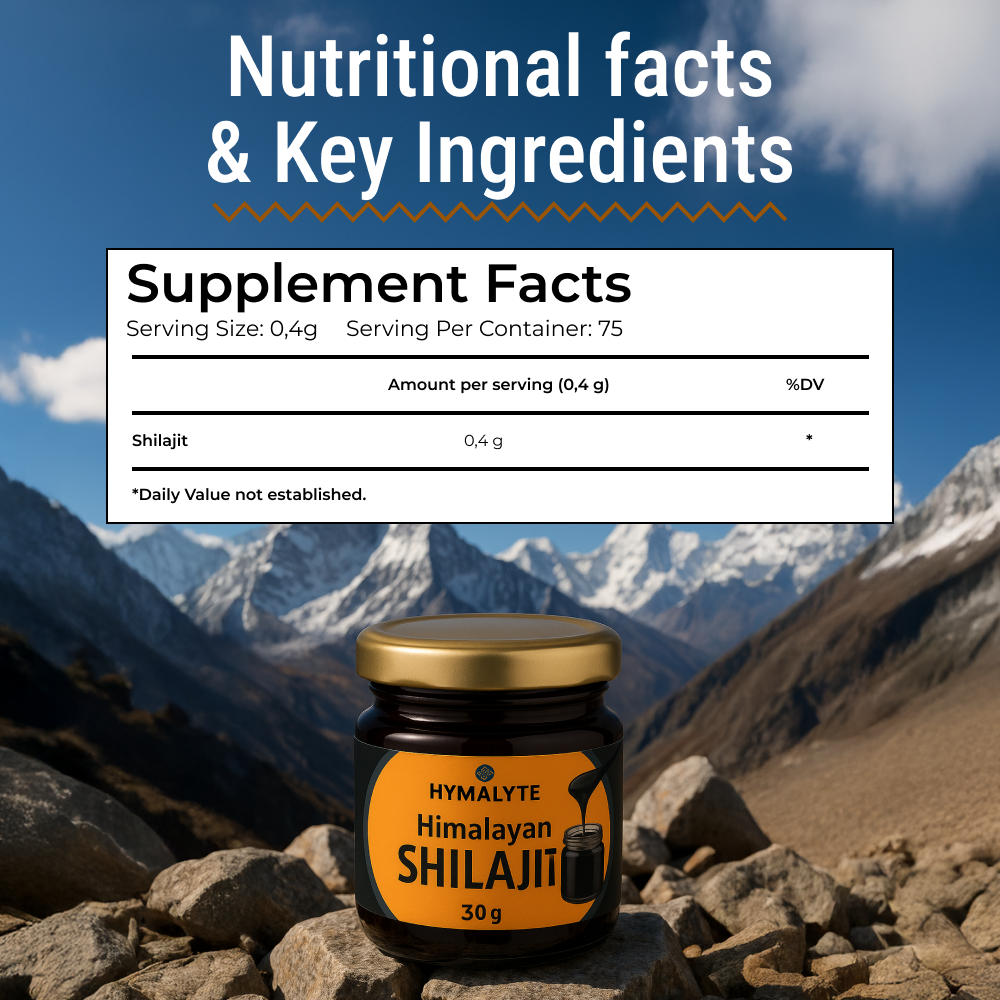 Hymalyte 100% Pure Shilajit Resin