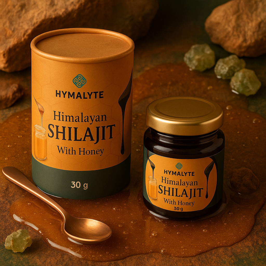 Hymalyte 100% Pure Shilajit Resin with Honey