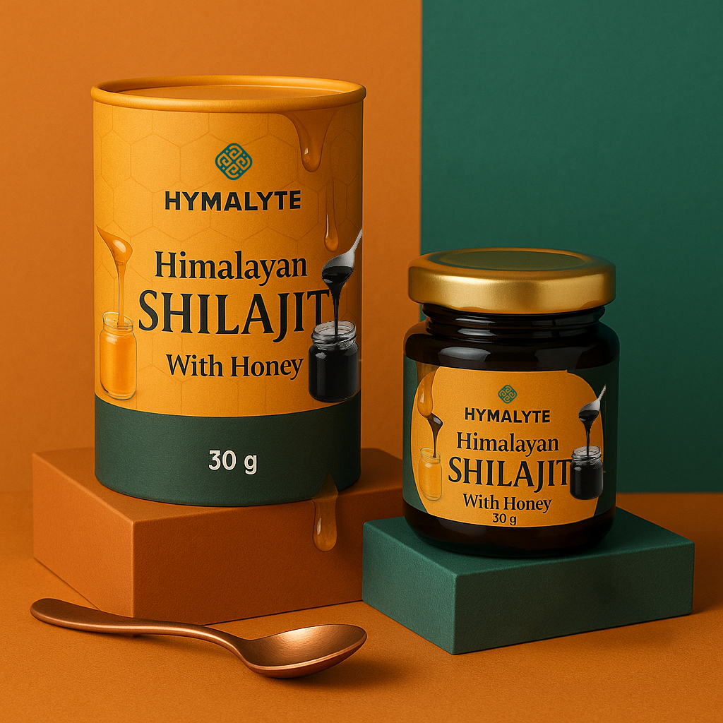 Hymalyte 100% Pure Shilajit Resin with Honey