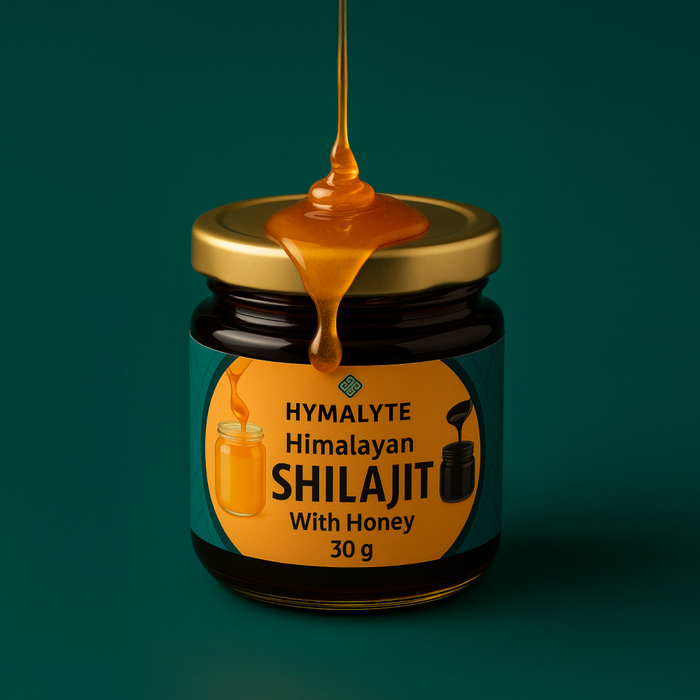 Hymalyte 100% Pure Shilajit Resin with Honey