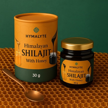 Hymalyte 100% Pure Shilajit Resin with Honey