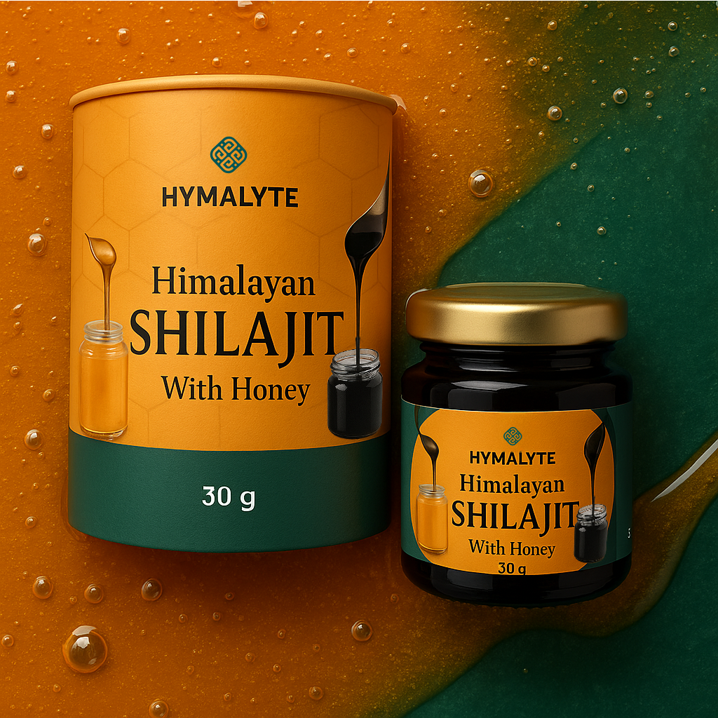 Hymalyte 100% Pure Shilajit Resin with Honey